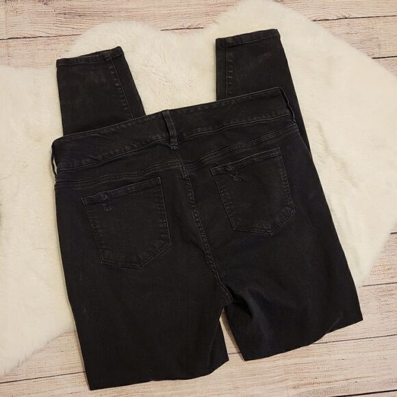 Torrid black factory distressed jeggings - Picture 7 of 10